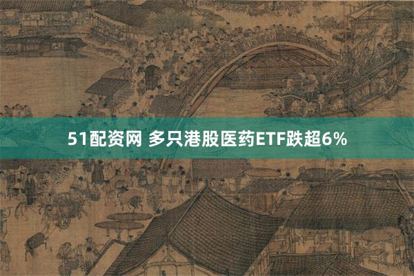 51配资网 多只港股医药ETF跌超6%