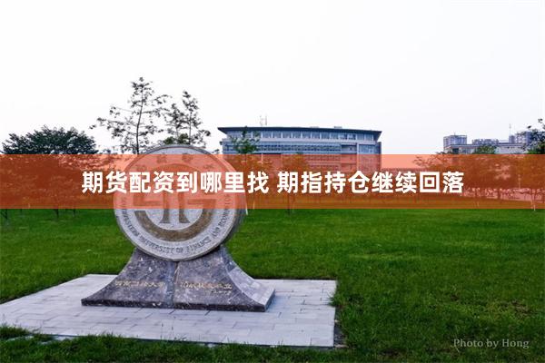 期货配资到哪里找 期指持仓继续回落
