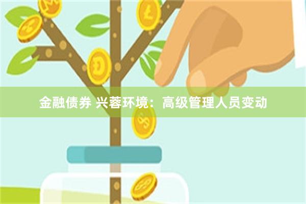 金融债券 兴蓉环境：高级管理人员变动