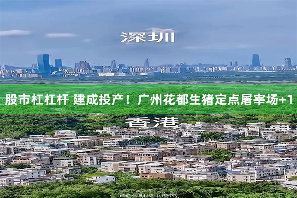 股市杠杠杆 建成投产！广州花都生猪定点屠宰场+1