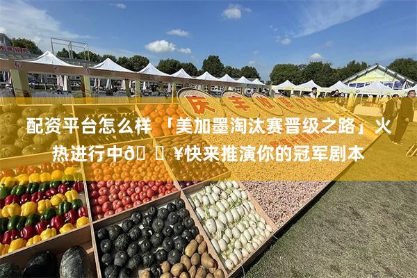 配资平台怎么样 「美加墨淘汰赛晋级之路」火热进行中🔥快来推演你的冠军剧本