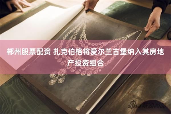 郴州股票配资 扎克伯格将爱尔兰古堡纳入其房地产投资组合