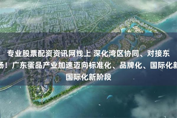 专业股票配资资讯网线上 深化湾区协同、对接东盟市场！广东蛋品产业加速迈向标准化、品牌化、国际化新阶段