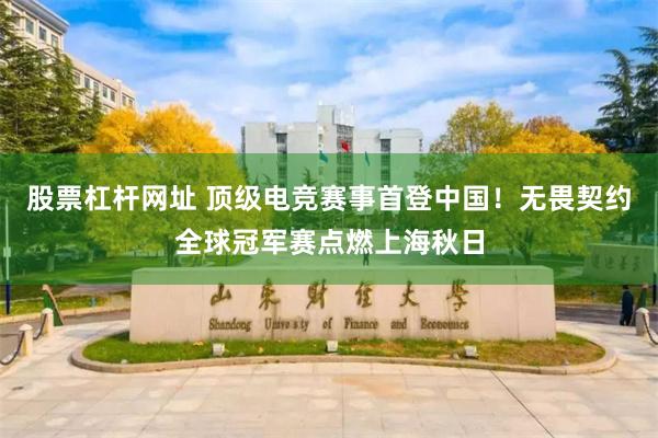 股票杠杆网址 顶级电竞赛事首登中国！无畏契约全球冠军赛点燃上海秋日